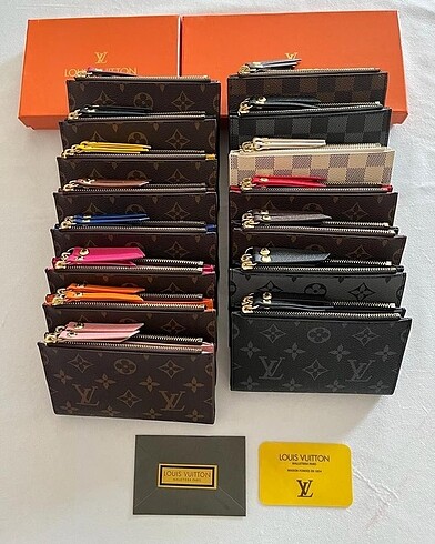 Louis Vuitton Hakiki deri cüzdan kartlık