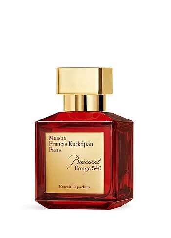 Baccarat Rouge 540 unisex parfüm