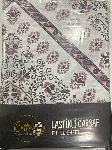 Çift kişilik lastikli çarşaf seti