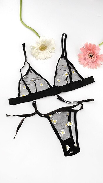 Papatyalı bralet takımı