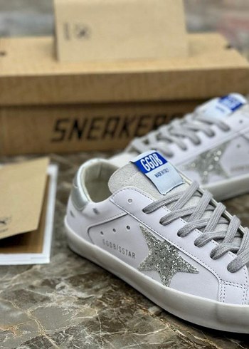 Golden Goose Deluxe Gümüş Yıldız