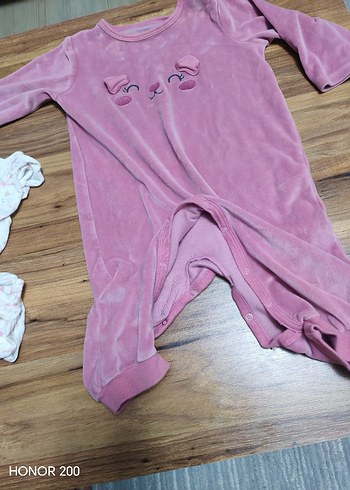 LC Waikiki Pembe Triko Bebek Kız Tulum