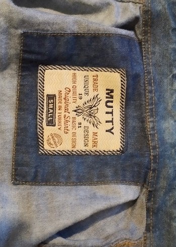 Düğmeli Kadın Mavi Denim gömlek - Görsel 2