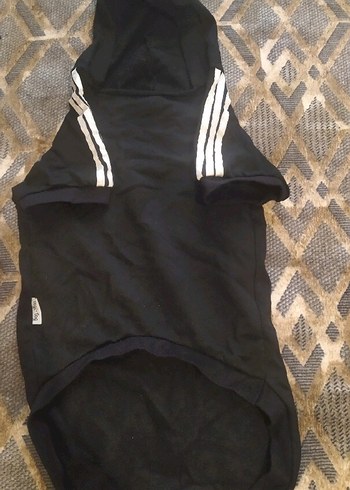 Kürklü Kapüşonlu Turuncu Köpek Montu - Görsel 2