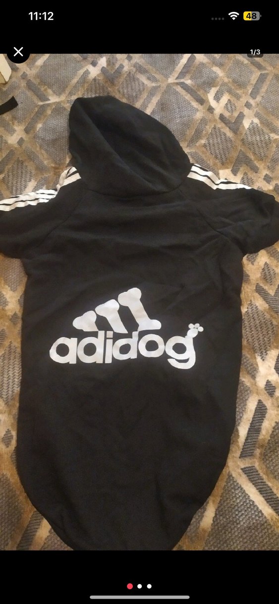 Kürklü Kapüşonlu Turuncu Köpek Montu - Görsel 3