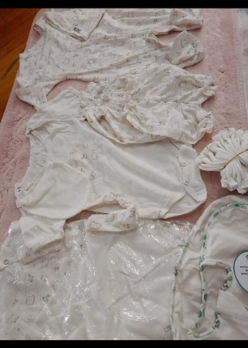 Bebek Uyku Tulumu Pastel Beyaz - Görsel 5