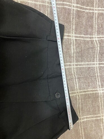 m Beden siyah Renk Koton kumaş ön detaylı pantolon