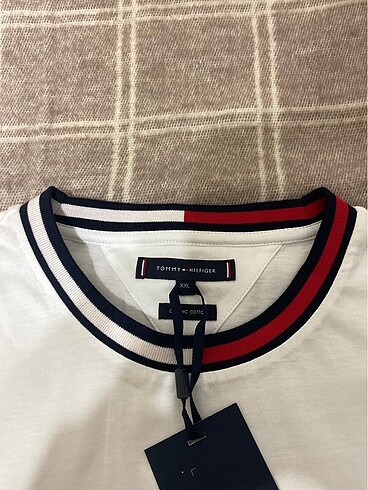 xxl Beden beyaz Renk Tommy Hilfiger Erkek Basıc
