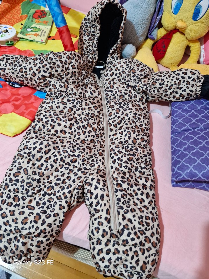 leopar desenli astronot tulum  mont - Görsel 4