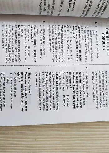 Murat İngilizce Anlatımlı Soru Kitabı - Görsel 4