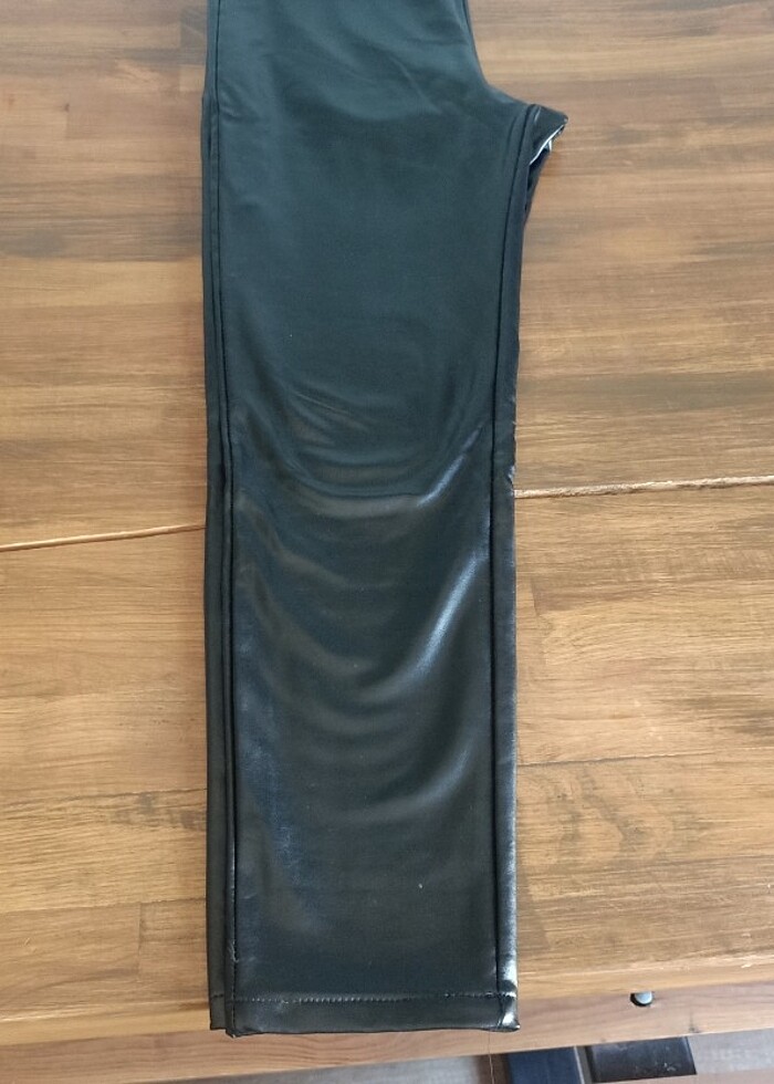 Dqmane kışlık deri tayt - Görsel 5