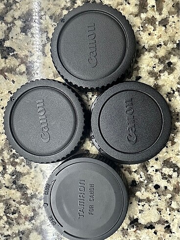 Canon ve tamron kapakları