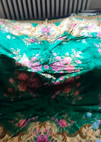 Parlak Çok Renkli Bohem Masa Örtüsü - Görsel 3