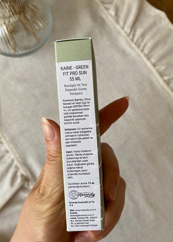 Kaine güneş kremi - Görsel 2