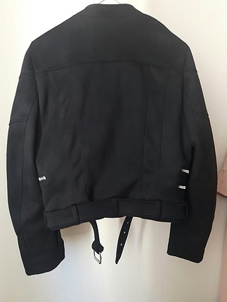 zara suet biker ceket 