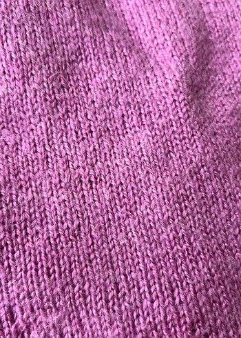 Nakışlı Örgü Kız Çocuk Süveter - Görsel 5