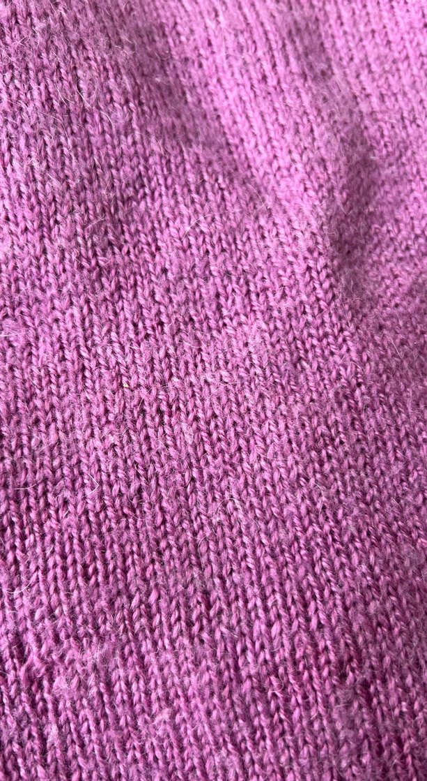 Nakışlı Örgü Kız Çocuk Süveter - Görsel 5