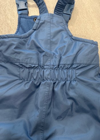 Çocuk Mavi Fermuarlı Tulum - Görsel 5