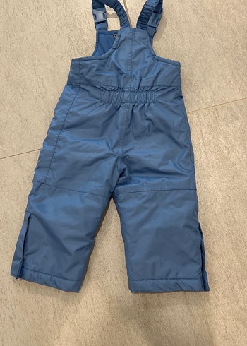 Çocuk Mavi Fermuarlı Tulum - Görsel 4