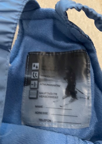 Çocuk Mavi Fermuarlı Tulum - Görsel 6