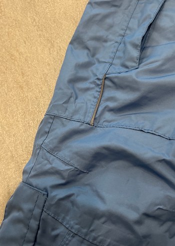 Çocuk Mavi Fermuarlı Tulum - Görsel 3