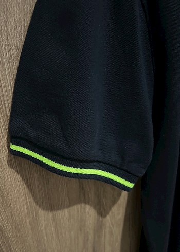 Fermuarlı Siyah Erkek Polo Tişört - Görsel 5