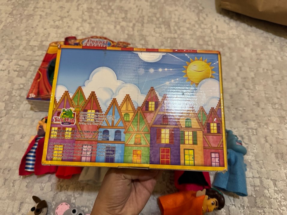 Renkli Kukla Tiyatrosu Seti - Görsel 3