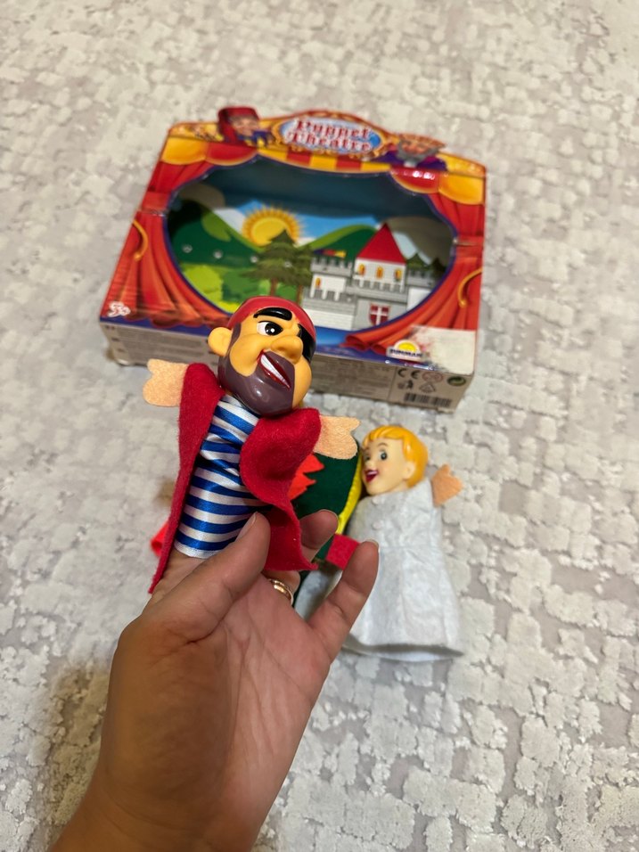 Renkli Kukla Tiyatrosu Seti - Görsel 2