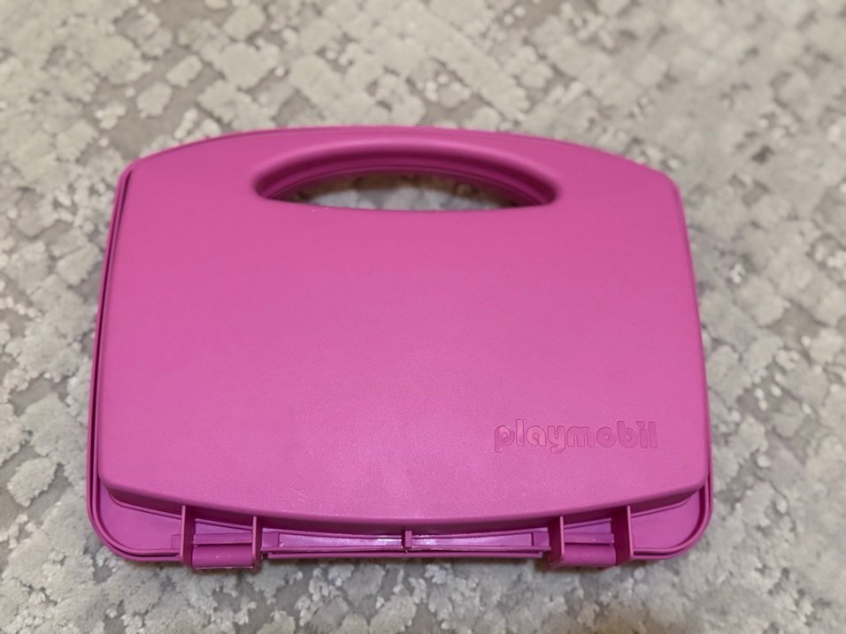 Playmobil Pastel Pembe Oyuncak Seti ve Taşıma Kutusu - Görsel 3