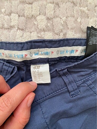 H&M H&m lacivert çok şık erkek çocuk pantolon