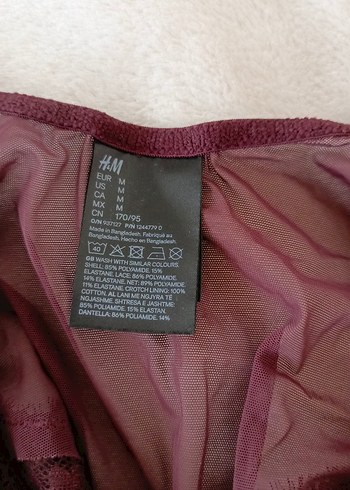H&M Bordo bralet