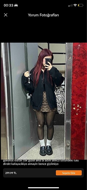 Pinterest ekose mini etek