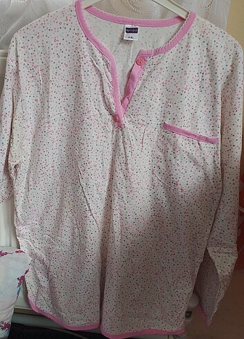 44 Beden çeşitli Renk Üst pijama diğer marka 