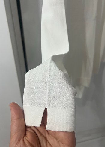 Diğer Kadın Beyaz Pamuklu Uzun Kollu triko Nuss marka