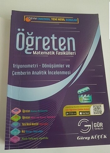  Beden Renk Öğreten 12.Sınıf Master Matematik Seti, Gür Yayınları 