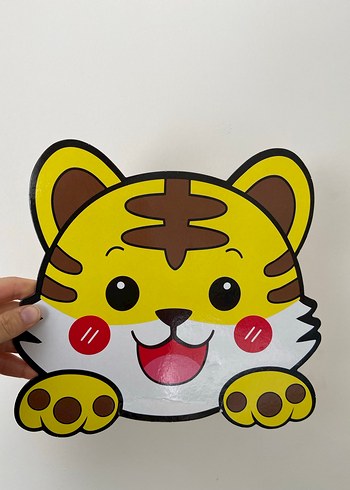 Renkli Kaplan Temalı Mini Basketbol Potası - Görsel 2