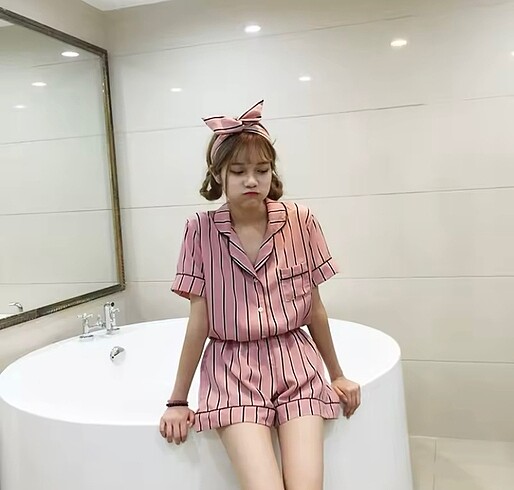 m Beden Pijama takımı