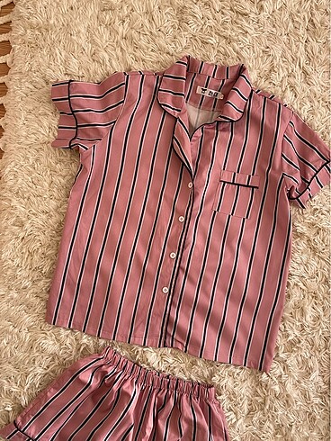m Beden pembe Renk Pijama takımı