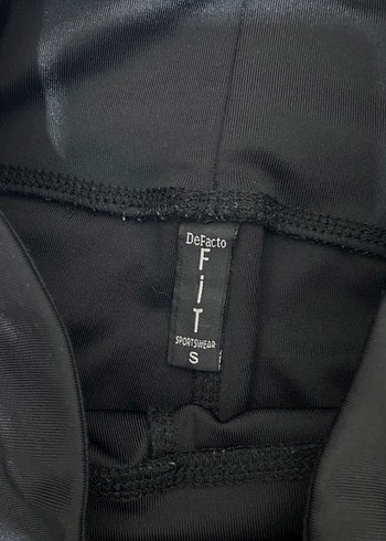 Siyah Mini Spor Kadın Bermuda Şort - Görsel 2