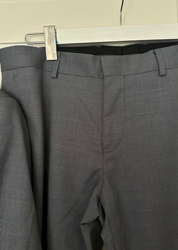 Fabrika Gri Erkek Regular Fit Ofis Takım Elbise - Görsel 4