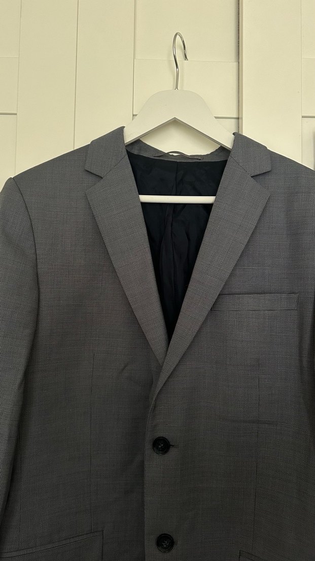 Fabrika Gri Erkek Regular Fit Ofis Takım Elbise - Görsel 3