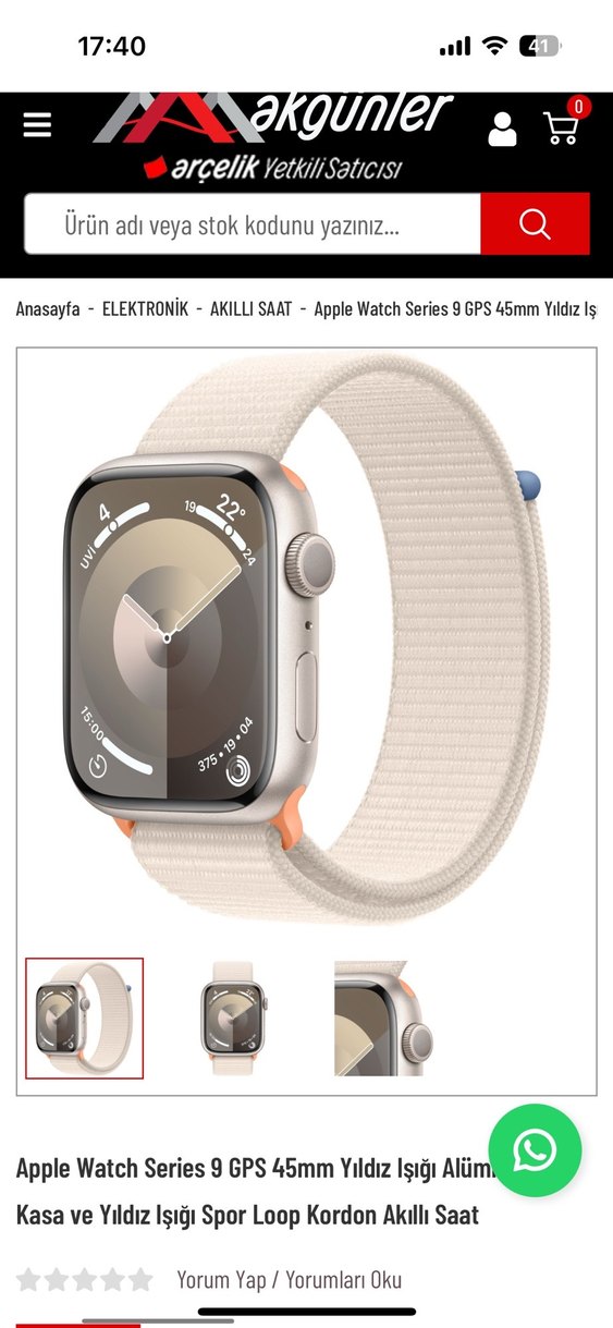 Apple watch series 9 - Görsel 3