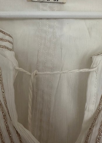 Püsküllü Nakışlı  Bohem Bluz - Görsel 3