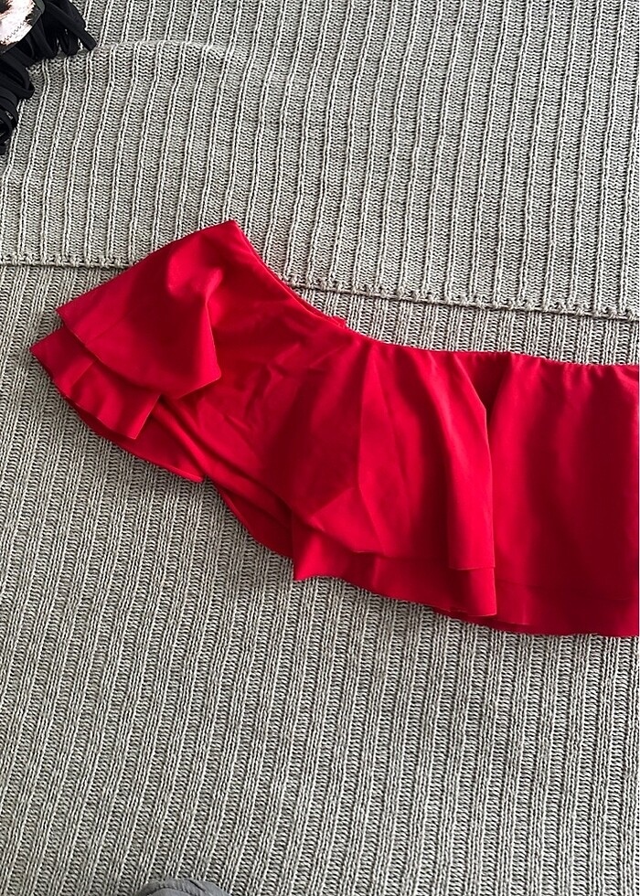 Dagi volanlı  bikini üstü - Görsel 5