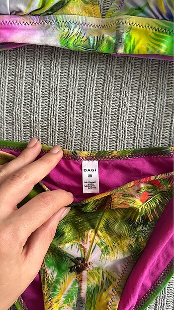 m Beden çeşitli Renk Dagi bikini takımı
