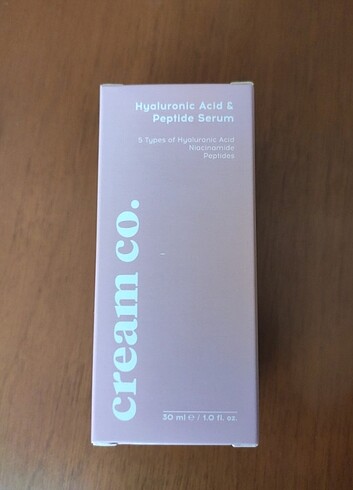 Cream Co Hyaluronic Acid & Peptide Serum