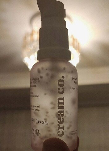  Beden Renk Cream Co Hyaluronic Acid & Peptide Serum