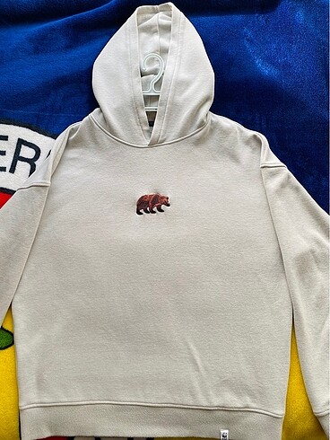 WWF Bozayı Sweatshirt M Beden Açık Gri