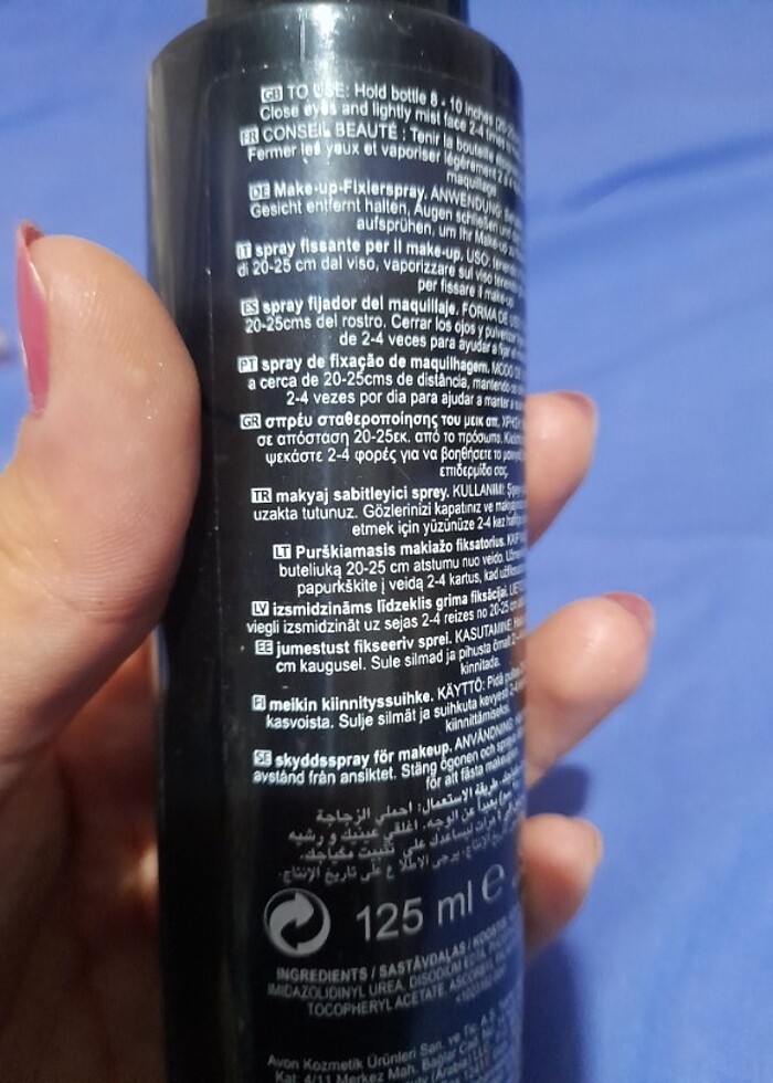 Avon makyaj sabitleyici - Görsel 2