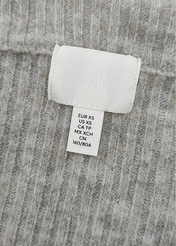 xs Beden H&M crop kazak
